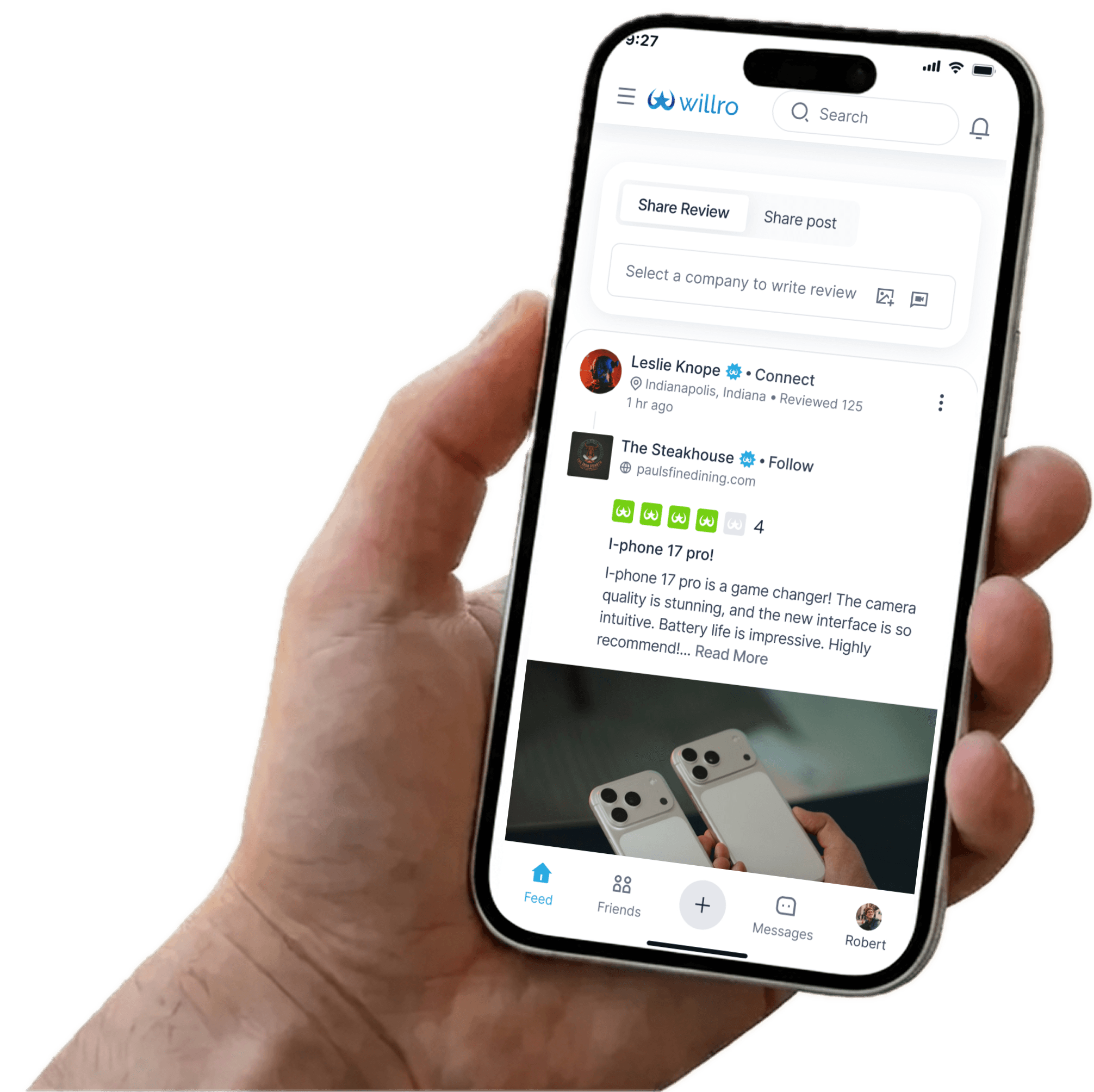 Willro app preview