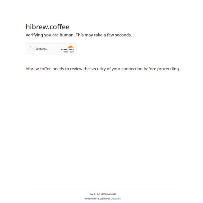 Hibrew Coffee