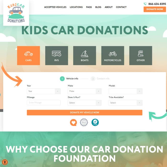 Kidscardonations