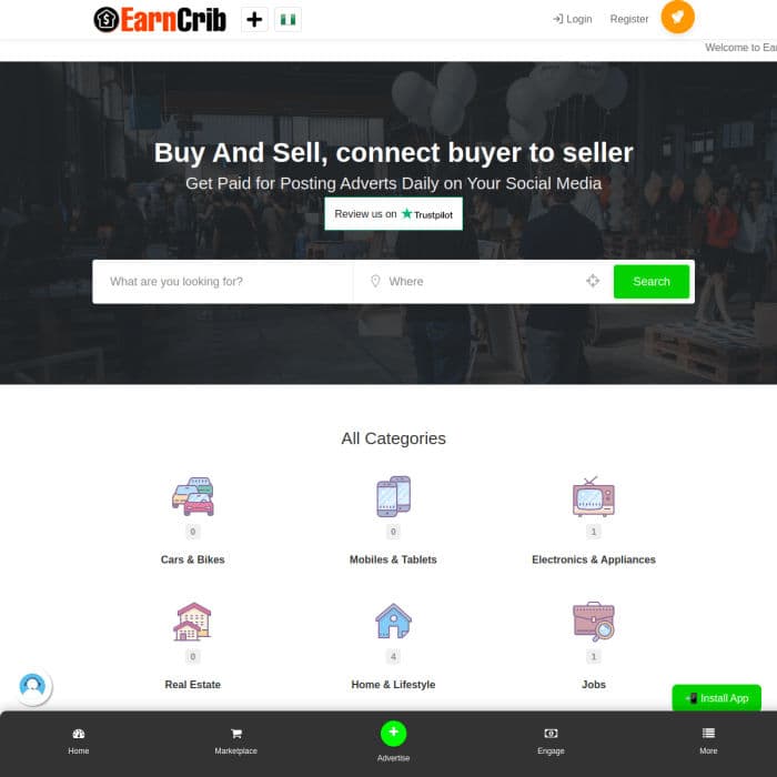 Earncrib Com
