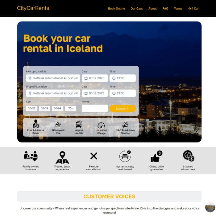 Citycarrental Is