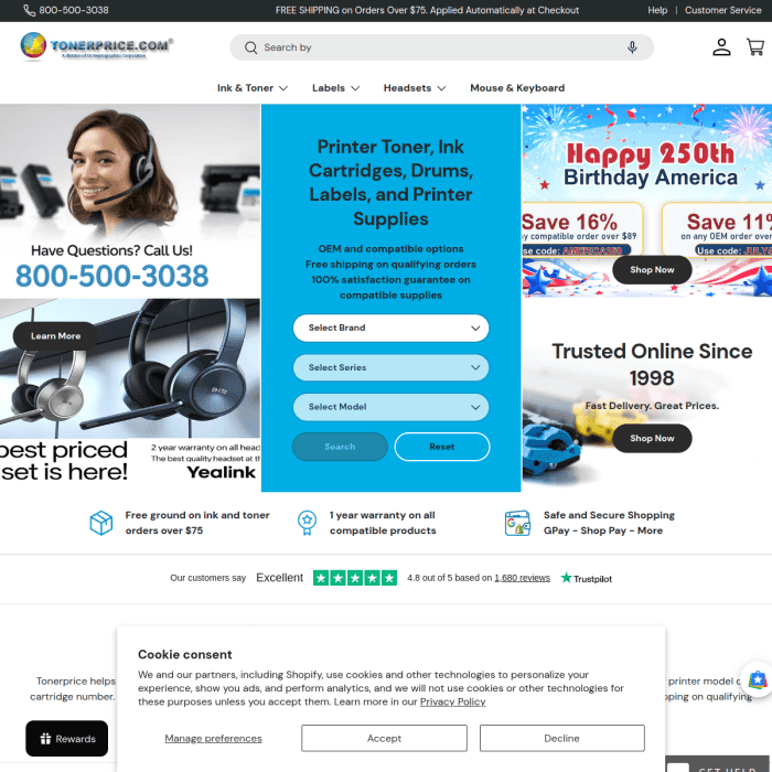 Tonerprice