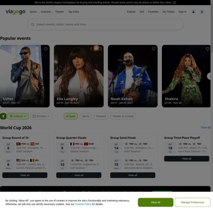 Viagogo Nl