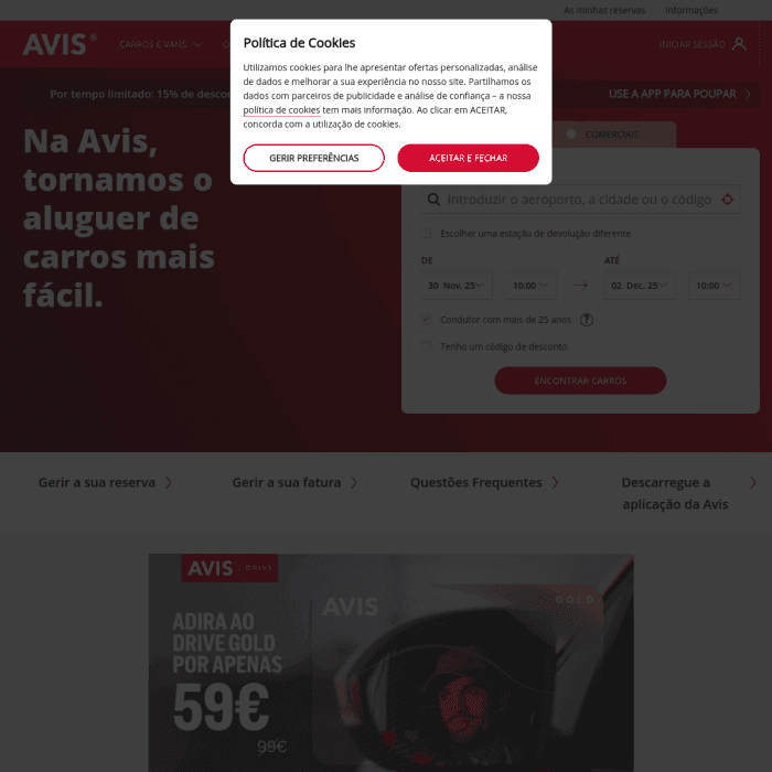Avis Com Pt