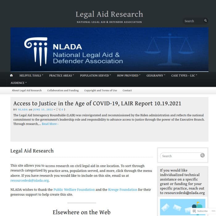 Legalaidresearch