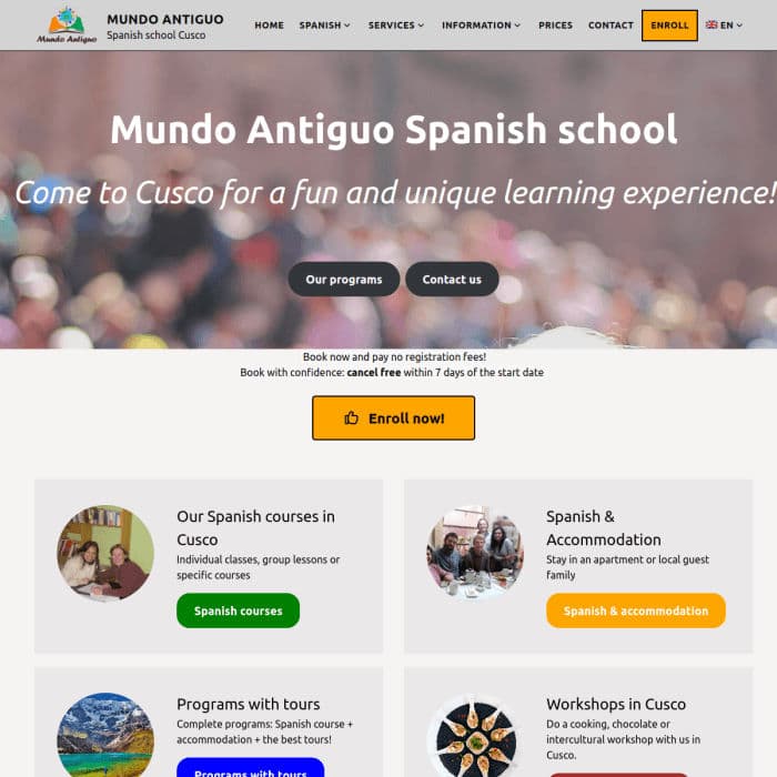 Learnspanishinperu