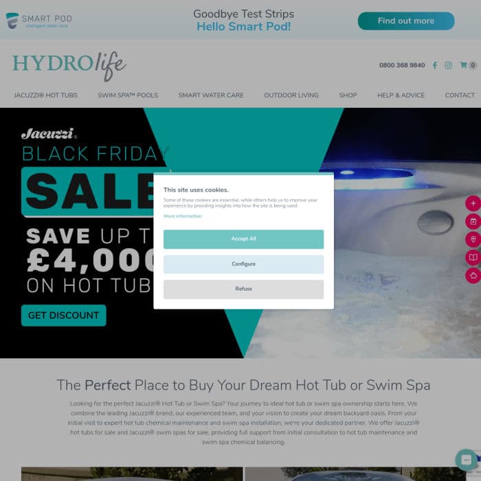 Hydrolifehottubs Co