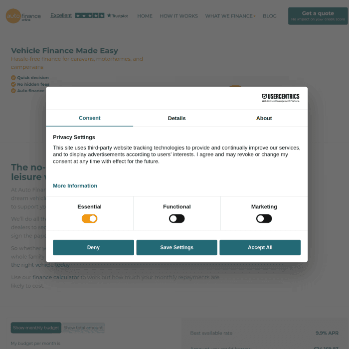 Autofinanceonline Co