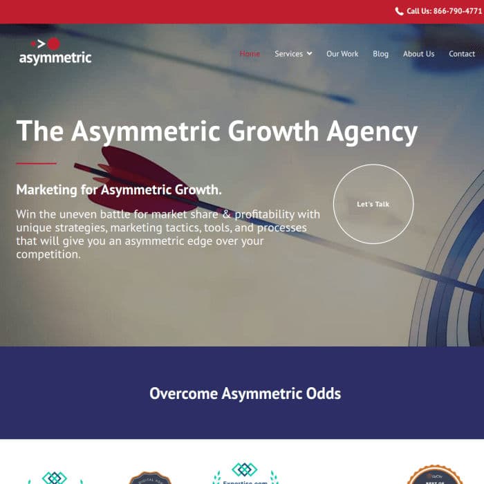 Asymmetric