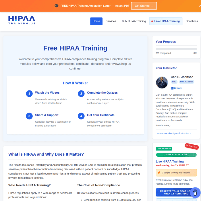 Hipaatraining