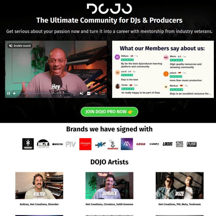 Dojomusic