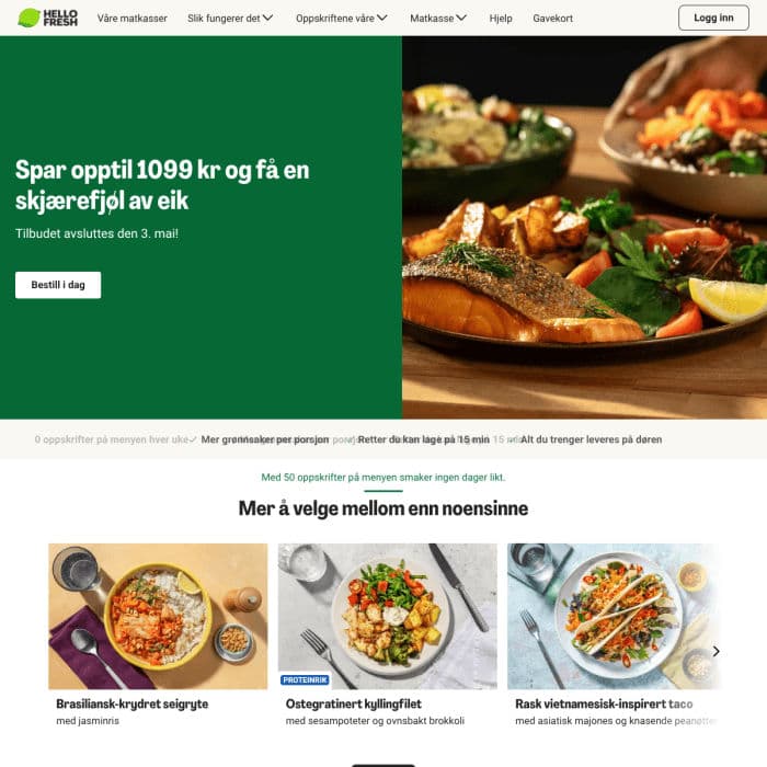 Hellofresh No