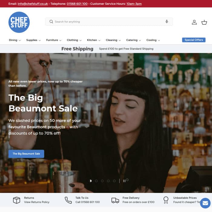 Chefswarehouse Co