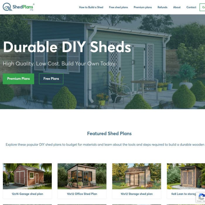 Shedplans