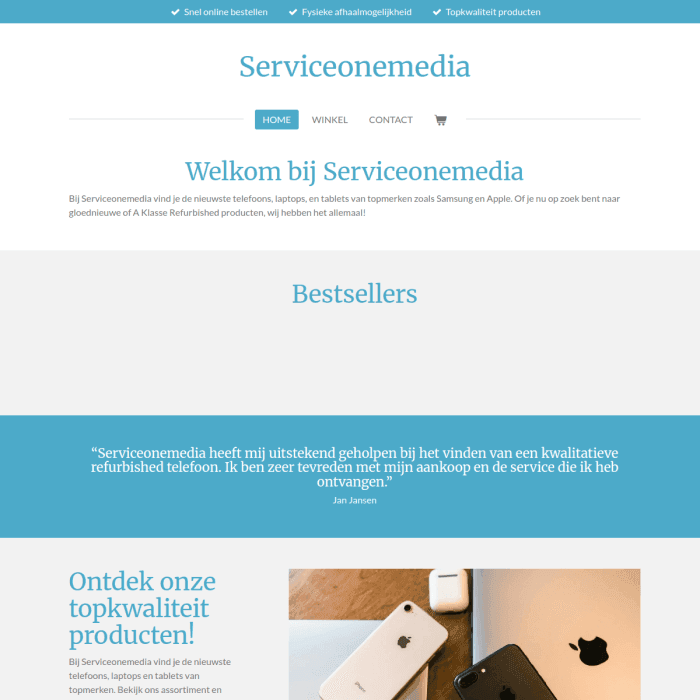 Serviceonemedia Nl
