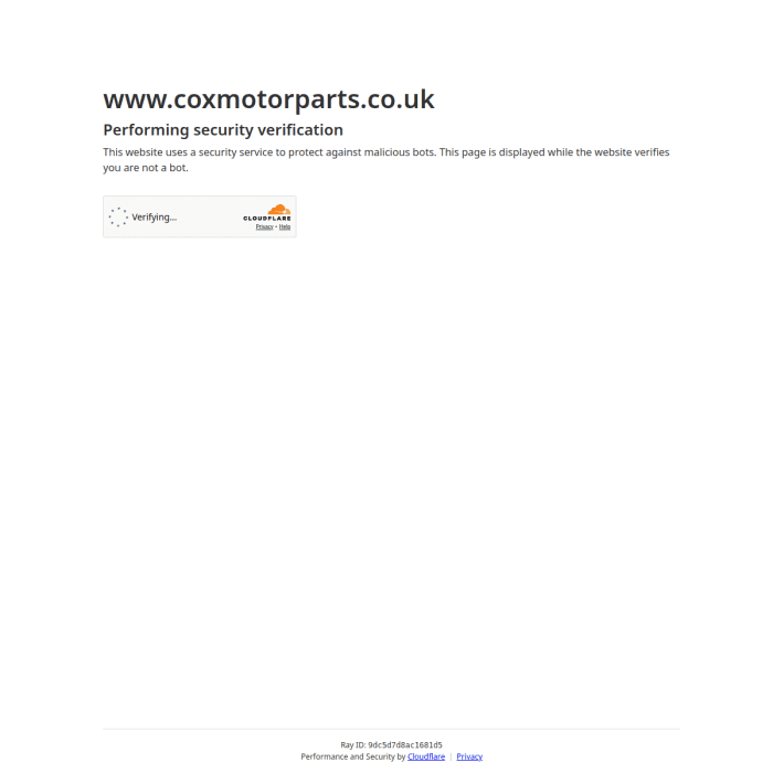 Coxmotorparts Co