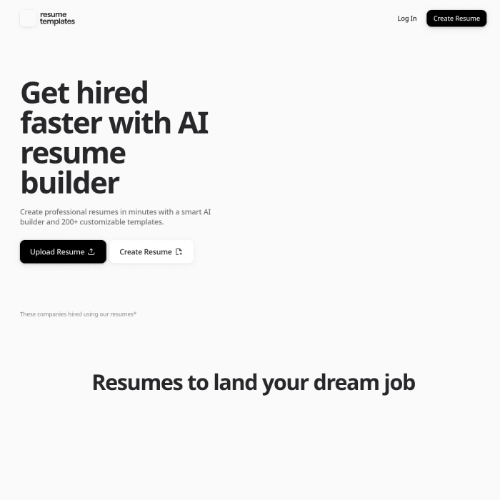 Resumetemplates
