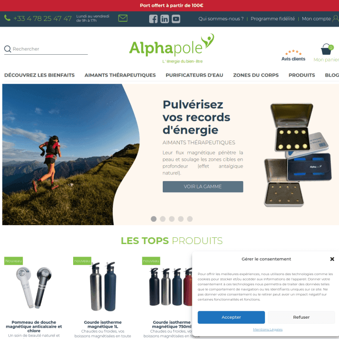 Alphapole