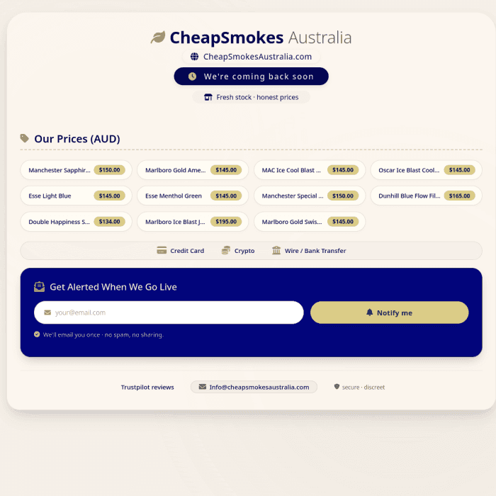 Cheapsmokesaustralia