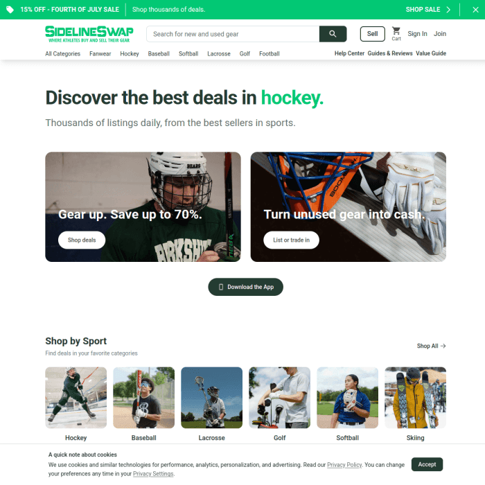 Sidelineswap