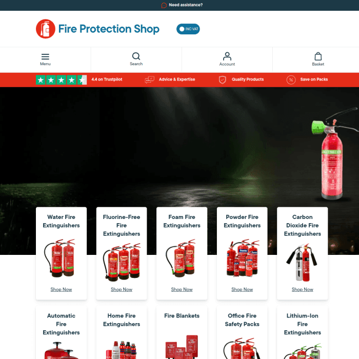 Fireprotectionshop Co