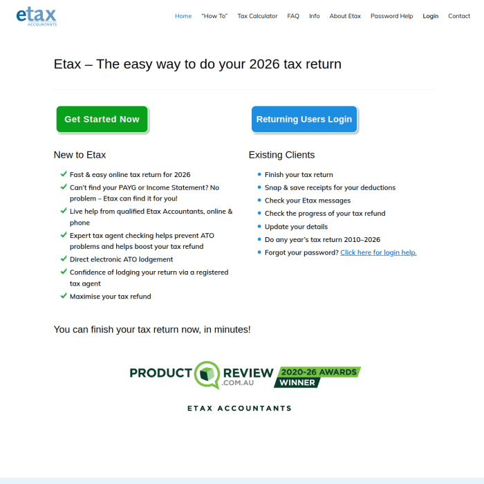 Etax Com