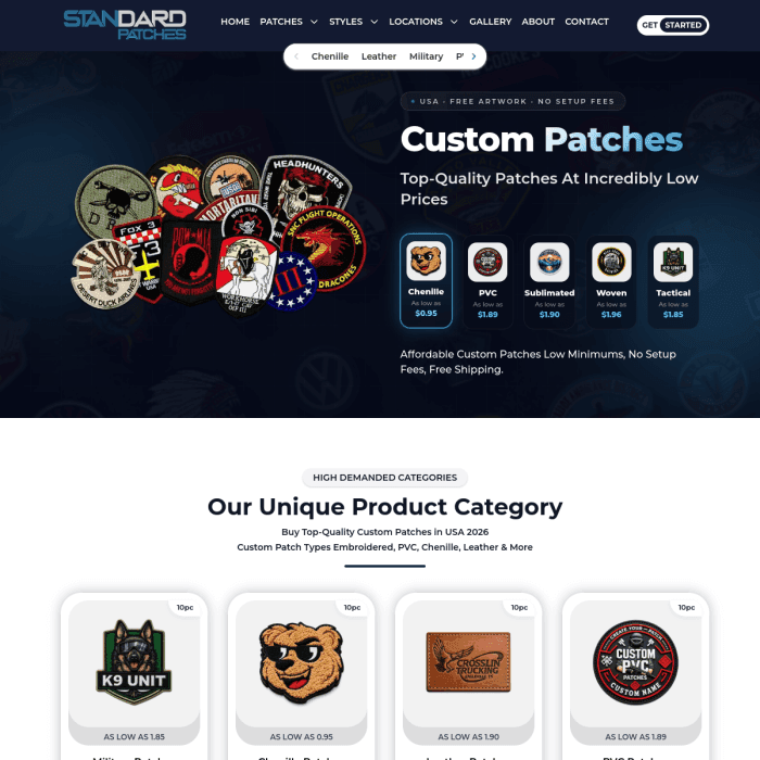 Standardpatches