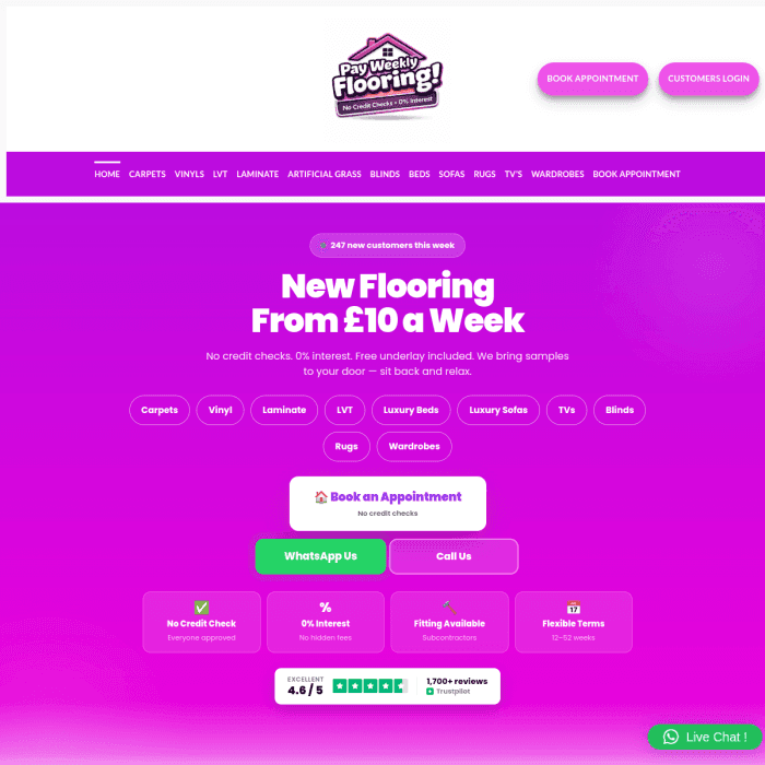 Payweeklyflooring Co