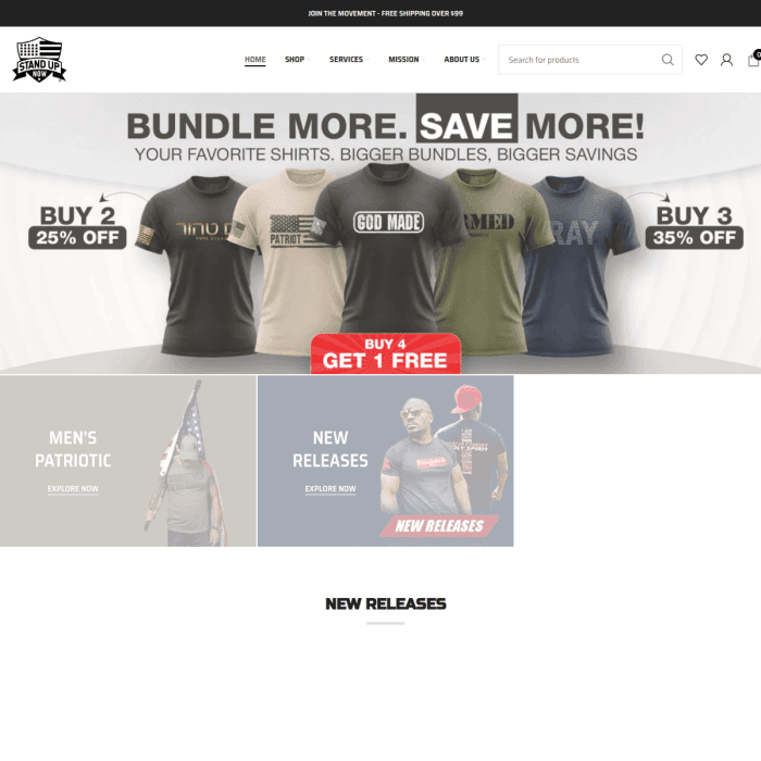 Standupnowapparel