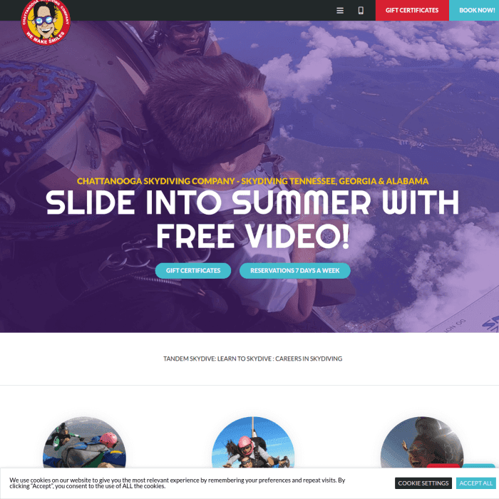 Chattanoogaskydivingcompany