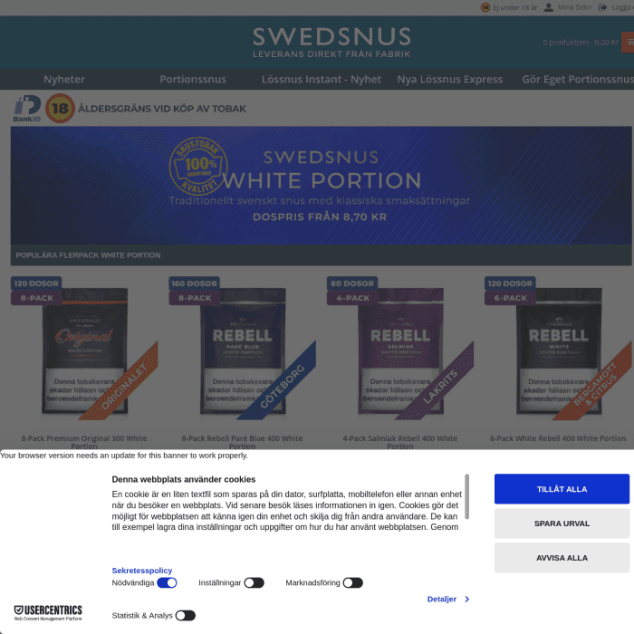 Swedsnus Nu