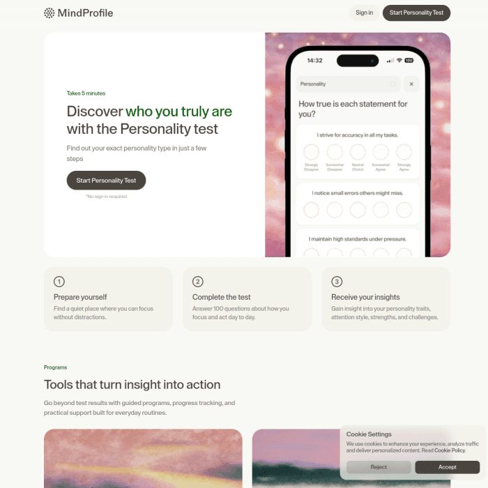 Mindprofile