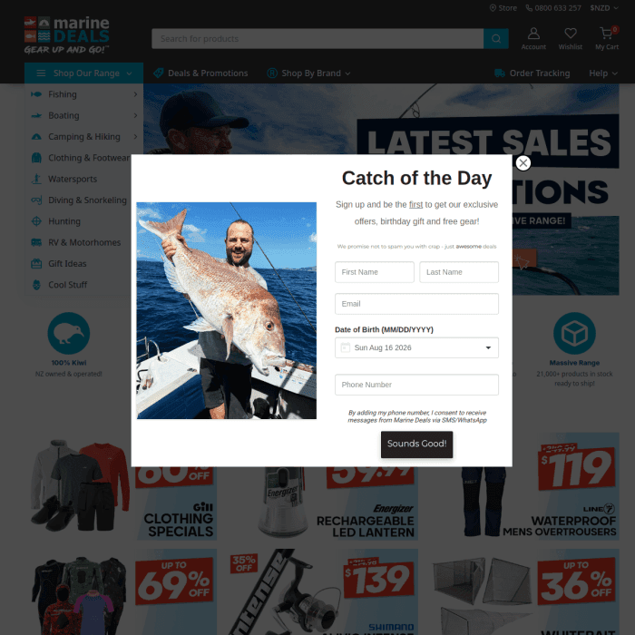 Marine Deals Co Nz