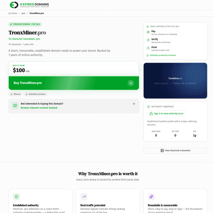 Tronxminer