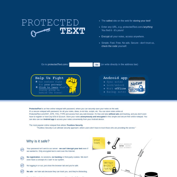 Protectedtext