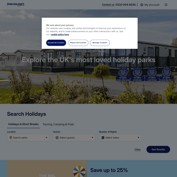 Parkholidays