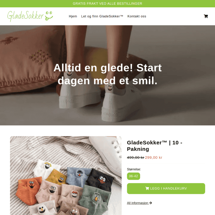 Gladesokker No