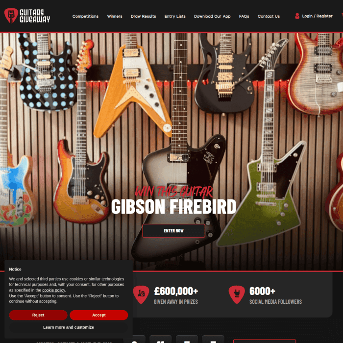 Guitarsgiveaway Co