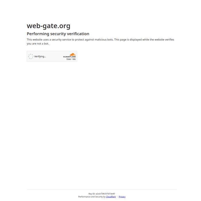 Web Gate
