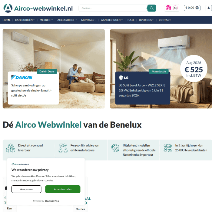 Airco Webwinkel Nl