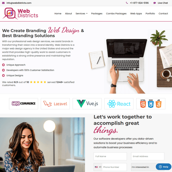 Webdistricts